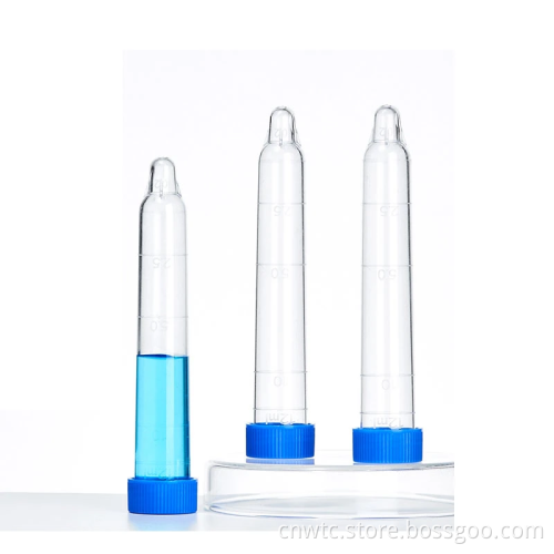 Urine Sample Collection and Sediment Test Tubes, 12ml with Flared Top - Plastic Urine Testware